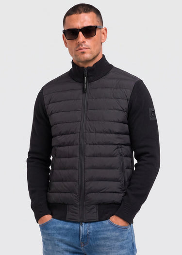 Aldgate hybrid knit - black - 1