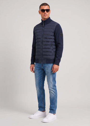 Aldgate hybrid knit - navy - 4