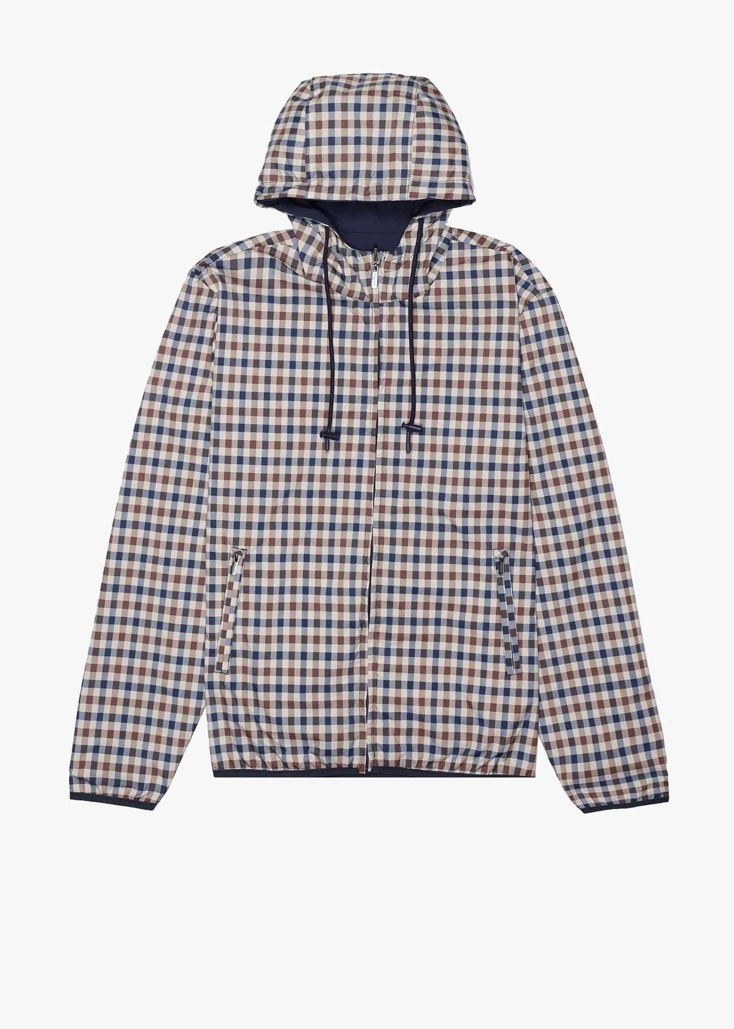 Aquascutum Jassen Hooded reversible sailor jacket - navy