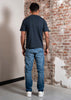 Aquascutum T-shirts Rubber patch t-shirt - navy