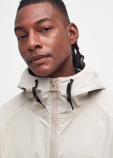 Barbour Jassen Hooded domus jacket - mist dress