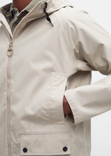 Barbour Jassen Hooded domus jacket - mist dress