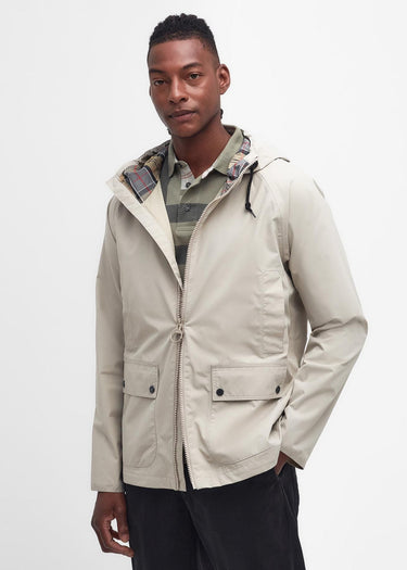 Barbour Jassen Hooded domus jacket - mist dress