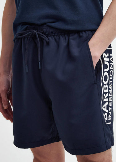 Barbour International Zwembroeken Large logo swim short - navy