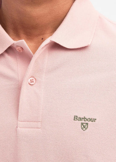 Barbour Polo's Lightweight sports polo - pink mist
