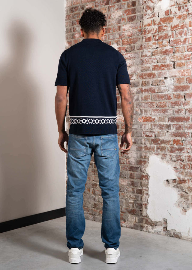 Ben Sherman Overhemden Border resort shirt - dark navy