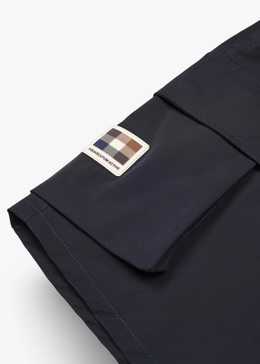 Aquascutum Shorts Shell sp short - black