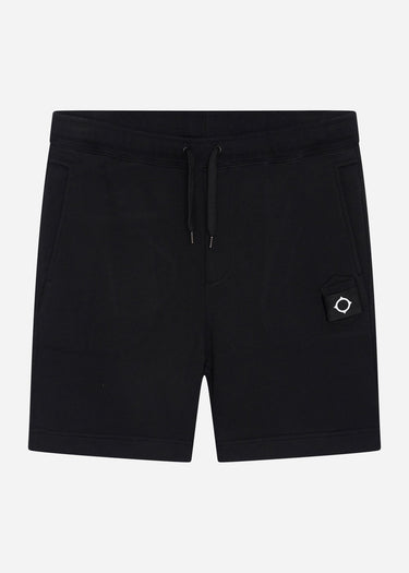 MA.Strum Korte Broeken Core sweat short - black