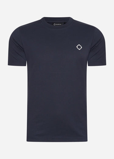 MA.Strum T-shirts Oversized back logo print tee - ink navy