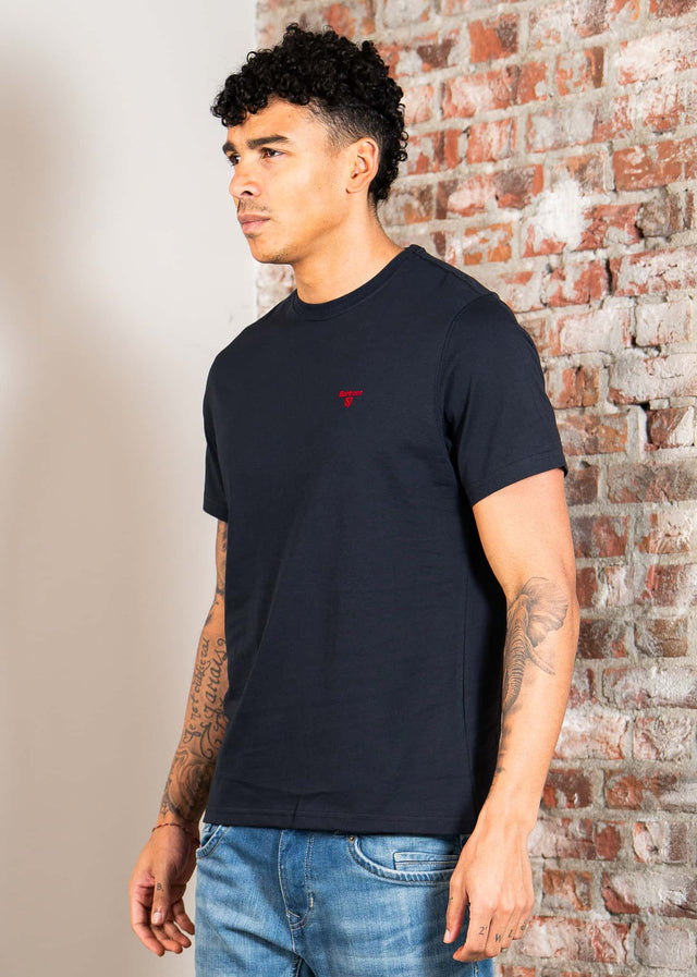 Barbour T-shirts Barbour essential sports t-shirt - navy