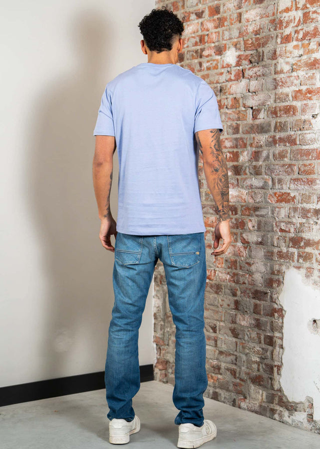 Lyle & Scott T-shirts Plain t-shirt - bubble blue