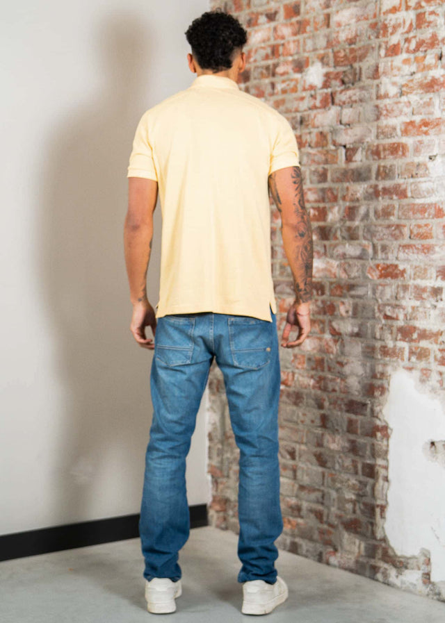 MA.Strum Polo's Mastrum pique polo - golden fleece