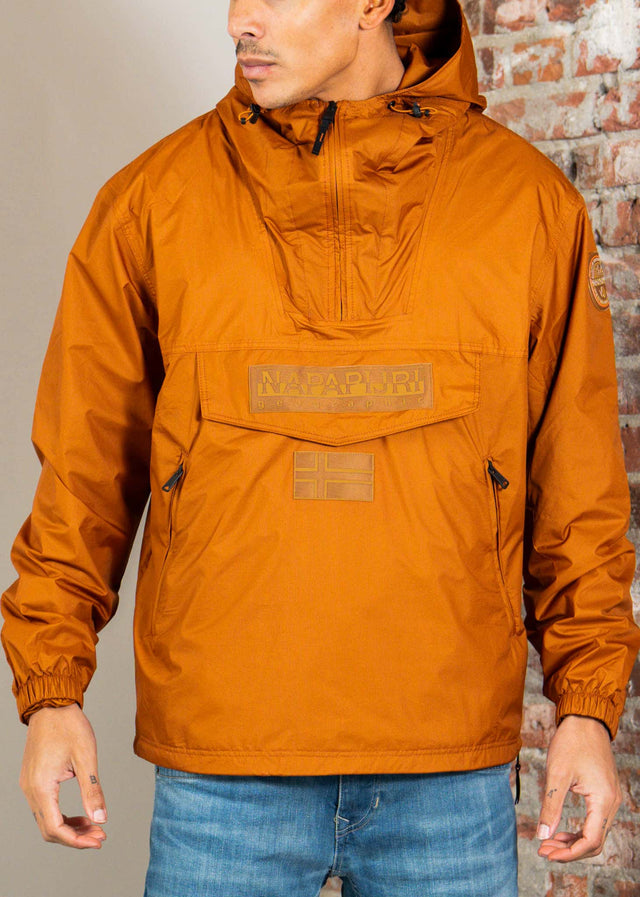 Napapijri Jassen Lightweight Packable Rainforest Overhead rf next Jacket - sugar almon