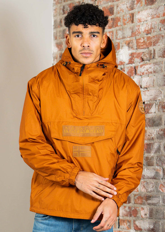 Napapijri Jassen Lightweight Packable Rainforest Overhead rf next Jacket - sugar almon