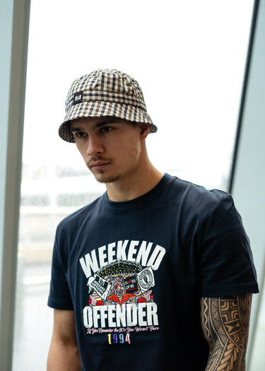 Weekend Offender Bucket Hats Queensland - mid house check