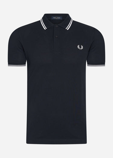 Fred Perry Polo's  Twin tipped Fred Perry shirt - navy white