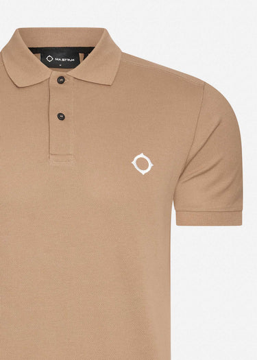 MA.Strum Polo's Ss pique polo - army brown