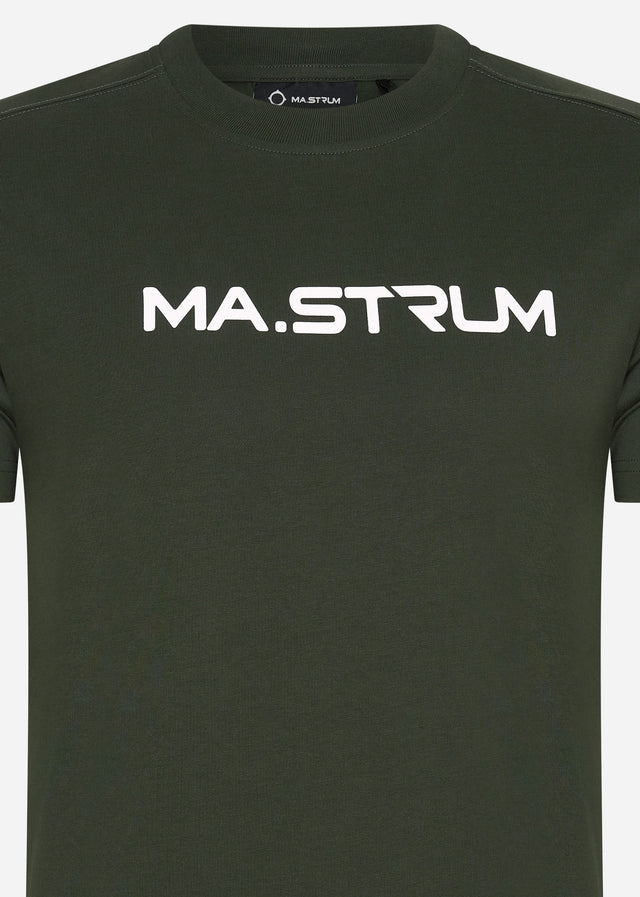 MA.Strum T-shirts Chest print tee - oil slick