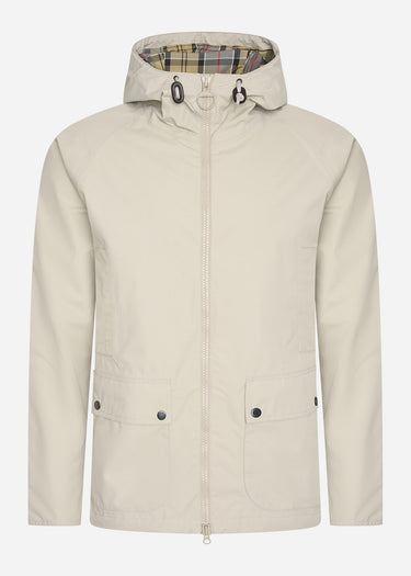 Barbour Jassen Hooded domus jacket - mist dress