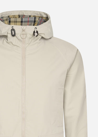 Barbour Jassen Hooded domus jacket - mist dress