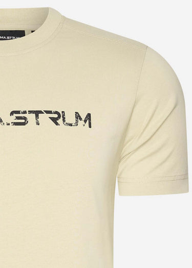 MA.Strum T-shirts Cracked logo tee - ash