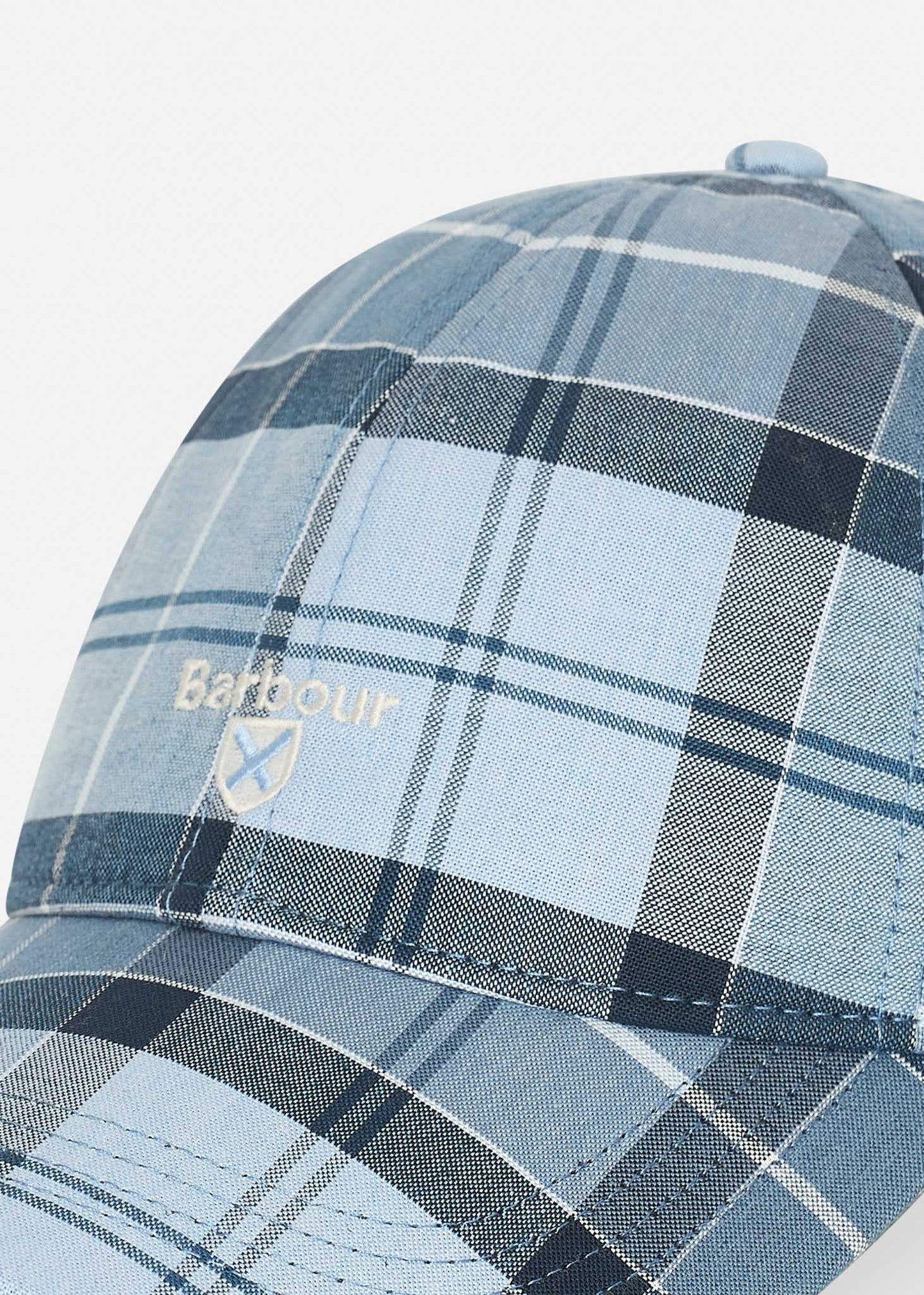 Barbour Petten Tartan sports cap - berwick blue