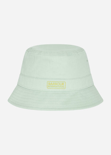 Barbour International Bucket Hats Norton drill bucket hat - green fig