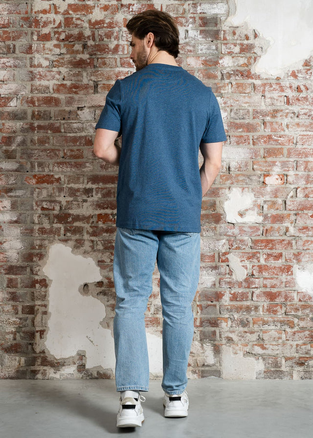 Farah T-shirts Danny reg ss tee - cold metal marl