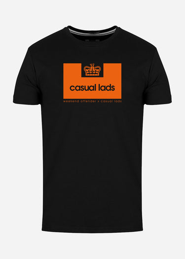 Weekend Offender T-shirts Casual Lads X Weekend Offender Limited Edition Euro 2024