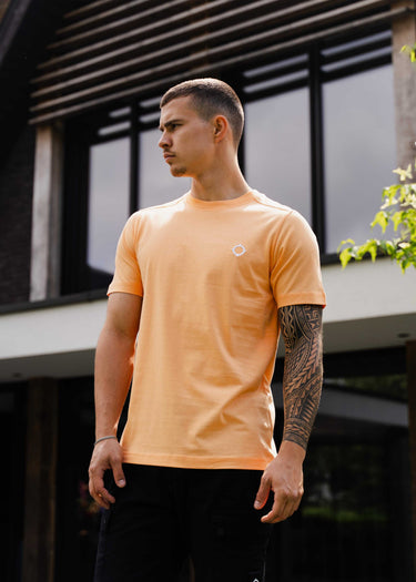 MA.Strum T-shirts Ss icon tee - peach