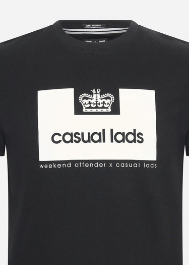 Casual Lads T-shirts Casual Lads t-shirt - black (test) (4)