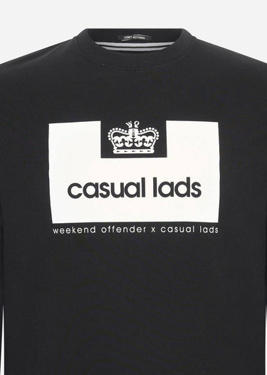 Weekend Offender Truien  Casual Lads sweater - black