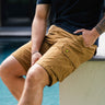 Lyle & Scott Korte Broeken Bestseller Wembley cargo short - biscuit