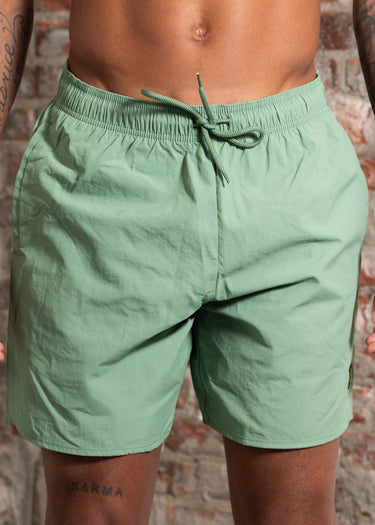 Lyle & Scott Zwembroeken Plain swimshort - smoke green