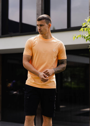 MA.Strum T-shirts Ss icon tee - peach