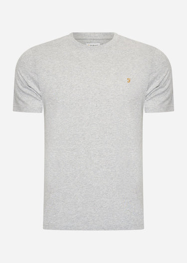 Farah T-shirts  Danny reg tee - grey marl
