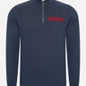 Barbour Truien Cotes half zip sweatshirt - navy