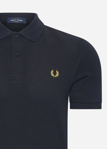 Fred Perry Polo's Plain fred perry shirt - navy honeycomb