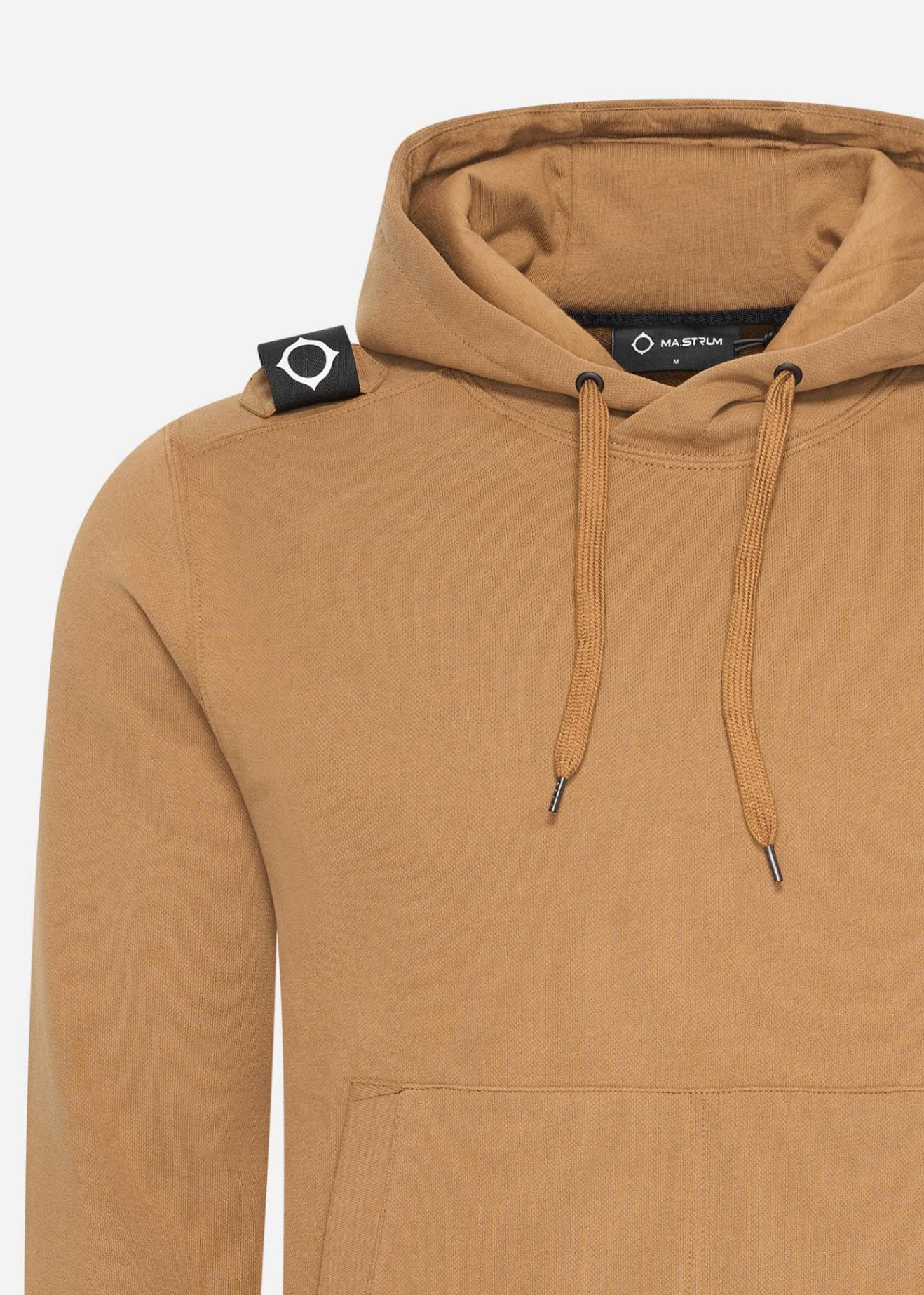 MA.Strum Hoodies Core overhead hoody - desert clay