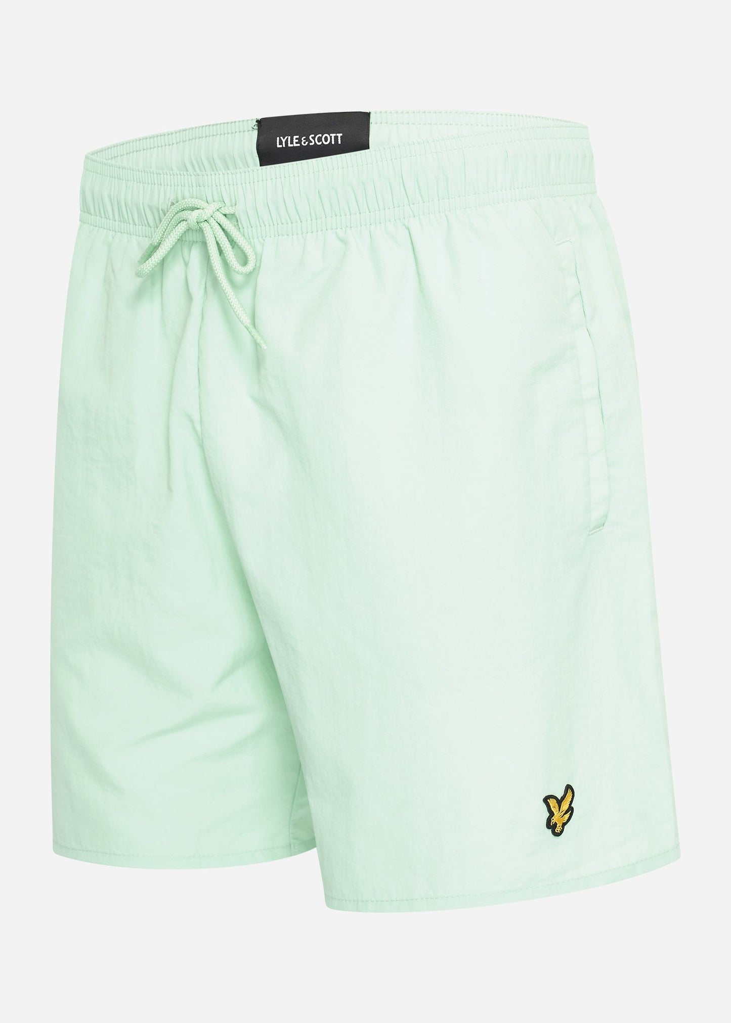 Lyle & Scott Zwembroeken Plain swim short - turquoise shadow