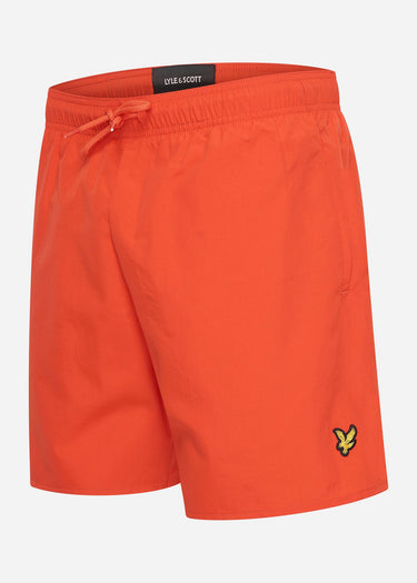 Lyle & Scott Zwembroeken Plain swim short - tangerine tango