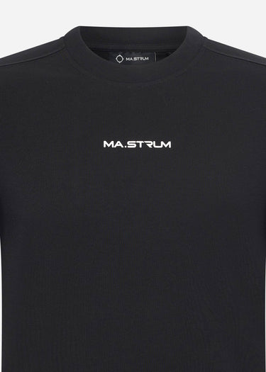 MA.Strum T-shirts Mastrum printed tee - black