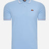 Ellesse Polo's Rooks polo - light blue light pink white