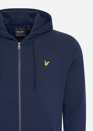 Lyle & Scott Vesten Zip through hoodie - navy