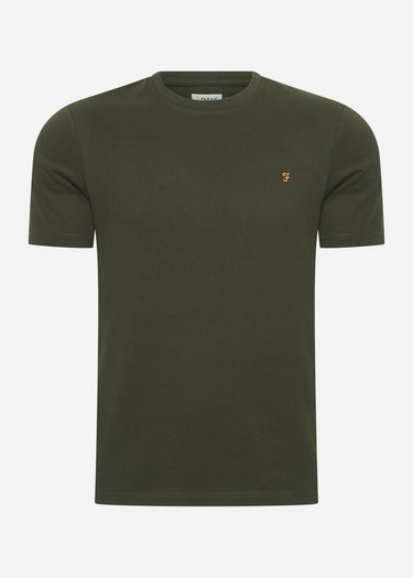 Farah T-shirts Danny reg tee - evergreen