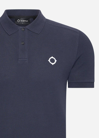 MA.Strum Polo's SS pique polo - ink navy