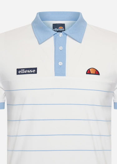 Ellesse Polo's Tor polo - white light blue