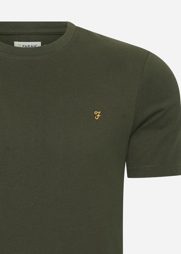 Farah T-shirts Danny reg tee - evergreen
