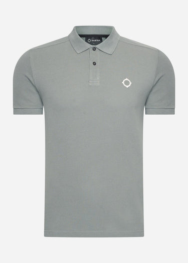 MA.Strum Polo's Ss pique polo - sedona grey