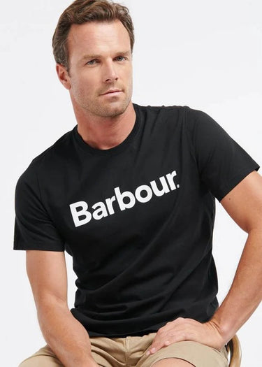 Barbour T-shirts Logo tee - black
